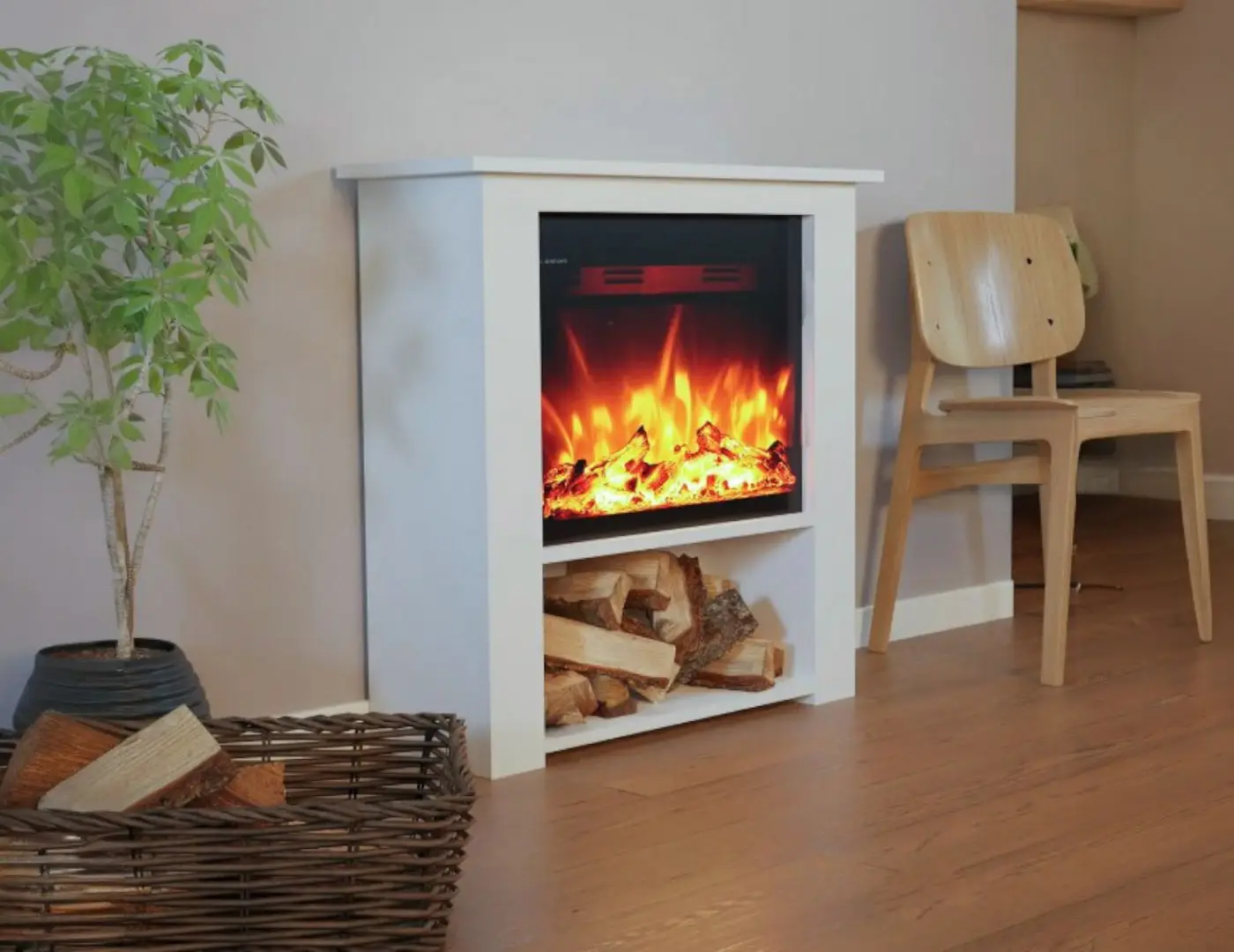 Glow Fire freestanding electric fireplace