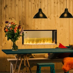 Faber e-BoX 1000-450 ST water vapour opti-myst fireplace