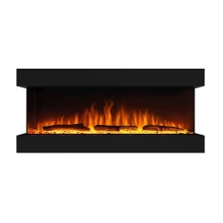 Feroza 137 cm - Wall-Mounted ScandiFlames Electric Fireplace