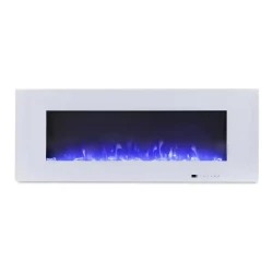 Azurite 127 cm - Wall-mounted ScandiFlames Electric Fireplace
