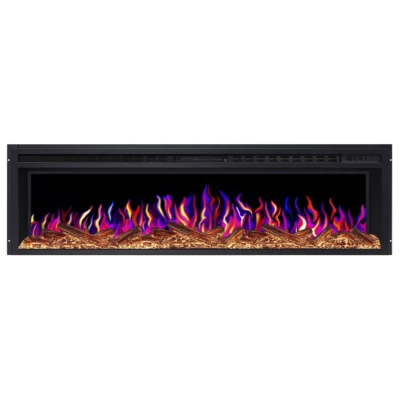 AF58 Electric Fireplace Insert - Multicolour