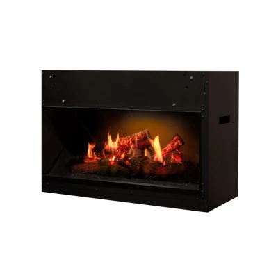 Dimplex Opti-V Single - 76 cm wide 1-sided built-in fireplace with Opti-V technology