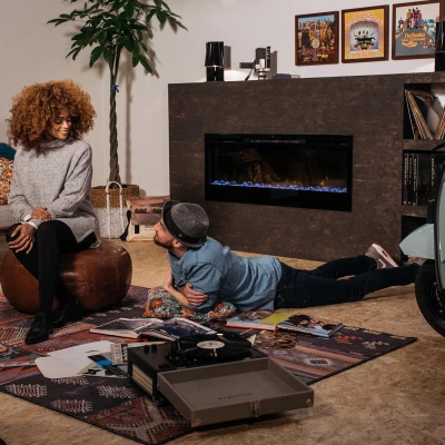 Dimplex Prism 50" - Electric fireplace for wall mounted or built- in installation