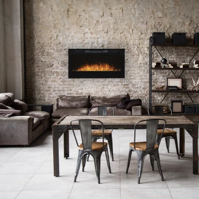 Dimplex Prism 34" - Electric Fireplace for Wall Mounting or Recessed Installation