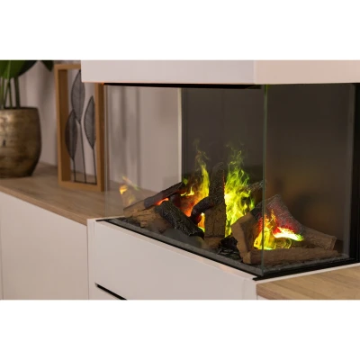 Dimplex 3 Step Multi Optimyst built-in hybrid fireplace