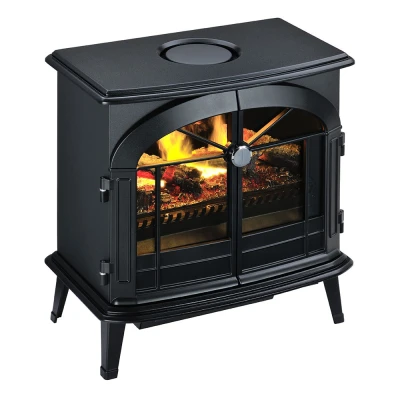 Black water fireplace Stockbridge   Water fireplace Stockbridge in black