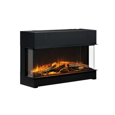 Dimplex Vivente 100 electric built-in fireplace with a flame view from one or multiple sides