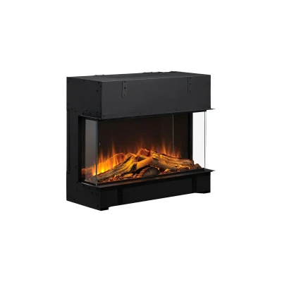 Dimplex Vivente 75 electric built-in fireplace with a flame view from one or multiple sides