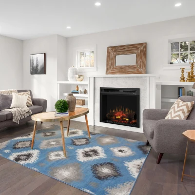 Dimplex XHD Electric Firebox - Electric fireplace insert for wall installation or existing fireplace.