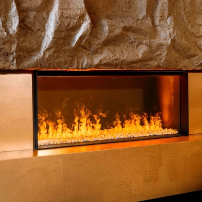 Faber e-MatriX Linear 1050-400 I Faber e-MatriX Linear 1050-400 I Wide and Narrow Water Vapour Fireplace
