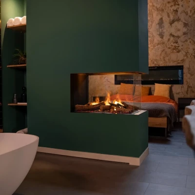 Faber e-MatriX Mood 800-500 RD Water Vapour Fireplace