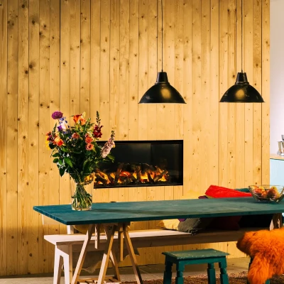 Faber e-BoX 1000-450 I water vapour opti-myst fireplace