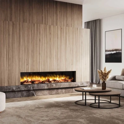 Flamerite Fires E-FX 1800 - 70" Built-in Electric Fireplace