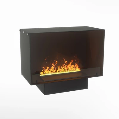 Foco Myst One 800 Water Vapour Fireplace in Black