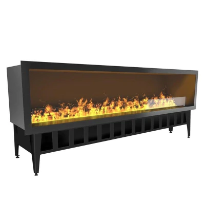 Incanto 2000 Built-in Water Vapour Fireplace | Buy Magic-Fire Here Incanto 2000 built-in water vapour fireplace by Magic-Fire with 200 cm flame line
