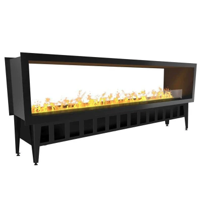 Incanto 2000 ST See-through Water Vapour Fireplace | Magic-Fire Incanto 2000 ST see-through water vapour fireplace with 200 cm flame line