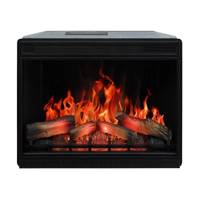 Led 3D Built-in Electric Fireplace - 87 cm