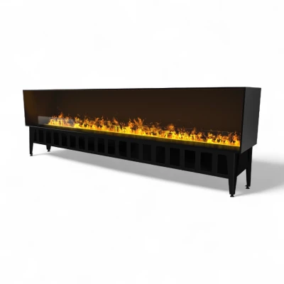 Incanto 2500 Built-in Water Vapour Fireplace | Buy Magic-Fire Here Incanto 2500 built-in water vapour fireplace by Magic-Fire with 250 cm flame line