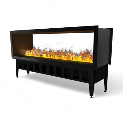 Incanto 1500 ST See-through Water Vapour Fireplace | Magic-Fire Incanto 1500 ST see-through water vapour fireplace with 150 cm flame line