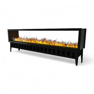 Incanto 2500 ST See-through Water Vapour Fireplace | Magic-Fire Incanto 2500 ST see-through water vapour fireplace with 250 cm flame line