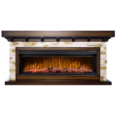 Artiflame Ludwig AF50 Electric Fireplace in Oak Antique