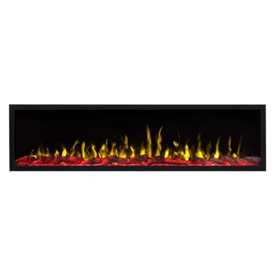 Premier Slim Electric Wall Fireplace - Black