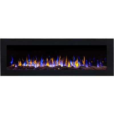 Aflamo Pride 166 cm wall-mounted electric fireplace with LED flames