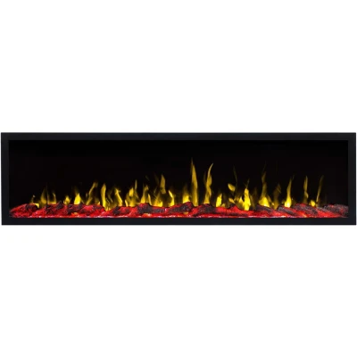 Aflamo Pride Slim 165 cm black wall-mounted electric fireplace