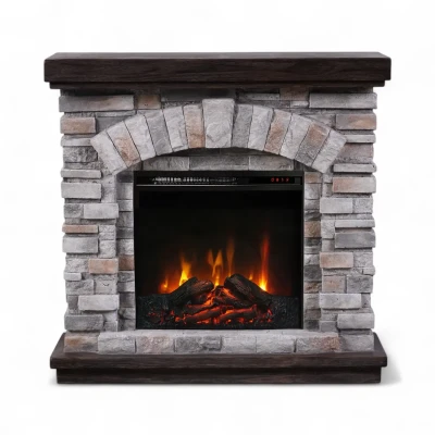 ScandiFlames Ask - Freestanding Electric Fireplace | Buy here Ask electric fireplace with Eldur 18" insert – freestanding, realistic LED flames