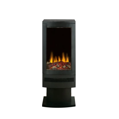 British Fires Bramshaw Pedestal - Freestanding Electric Fireplace in Wood Stove Design British Fires Bramshaw Pedestal - Freestanding Electric Fireplace in Wood Stove Design
