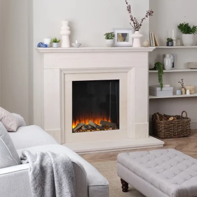 New Forest 650sq - British Fires Electric Fireplace Insert New Forest 650sq - Built-in Electric Fireplace