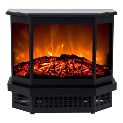 Cortez Electric Fireplace | Freestanding | Realistic LED Flame & 1.5 kW Heating
