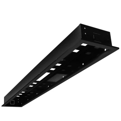 Flush mount enclosure in black Flush mount enclosure in black