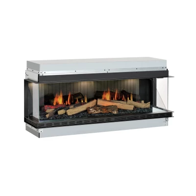 Dimplex Vista 130 III - 3-sided built-in fireplace with Opti-V flame technology