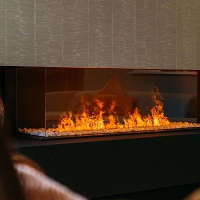 Faber e-MatriX Linear 1300-400 II Faber e-MatriX Linear 1300-400 II Wide and Narrow Water Vapour Fireplace