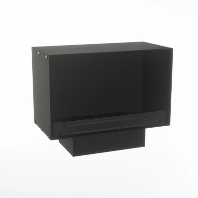 Foco Myst One 800 Water Vapour Fireplace in Black