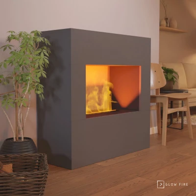Goethe Gray OMC 600 – Realistic Flame, Eco-Friendly Design, Freestanding (Gray) Goethe Gray OMC 600 – Realistic Flame, Eco-Friendly Design, Freestanding (Gray)