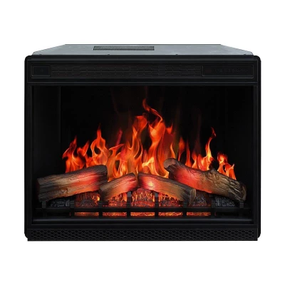 Led 3D Built-in Electric Fireplace - 87 cm