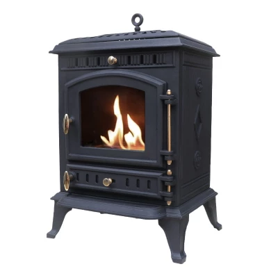 ScandiFlames Molde Free-standing Cast Iron Stove Bioethanol Fireplace ScandiFlames Molde Free-standing Cast Iron Stove Bioethanol Fireplace