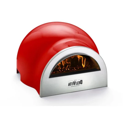 DeliVita Pizza oven - The Chilli Red Oven | Bioethanol-Fireplace.co.uk The Chilli Red - Pizza Oven