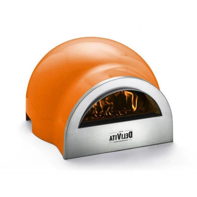 DeliVita Outdoor Pizza oven - The Orange Blaze colour The Orange Blaze Oven - Pizza Oven