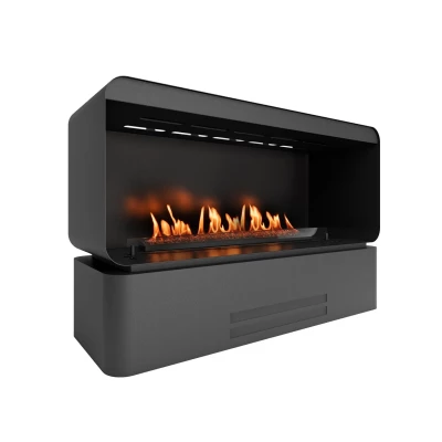Planika Retro 1000 - Freestanding remote controlled bioethanol fireplace Planika Retro 1000 - Freestanding remote controlled bioethanol fireplace