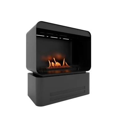 Planika Retro 500 - Freestanding remote controlled bioethanol fireplace Planika Retro 500 - Freestanding remote controlled bioethanol fireplace