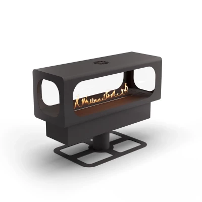 Planika Fires UFO Freestanding Planika Fires UFO Freestanding remote controlled bioethanol fireplace with BEV burner technology