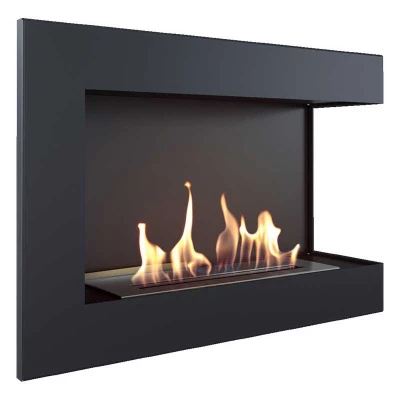 Corner bio fireplace 70 cm Corner bio fireplace 70 cm