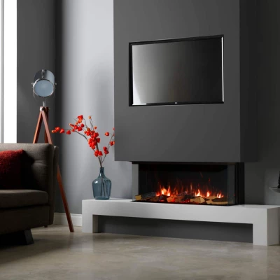 Trimline Fires 100E Solus - Electric Fireplace for Built-in 100E Solus - Electric Fireplace for Built-in Trimline Fires