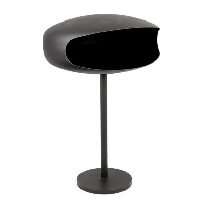 Black, 60 cm freestanding fire Hein & Haugaard Black, freestanding biofire UFO-60 from Hein & Haugaard