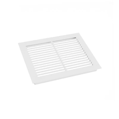 White Ventilation Grill - 25x20.5 cm - Ventilation Area 210 cm² White Ventilation Grill - 25x20.5 cm with a Ventilation Area of 210 cm²