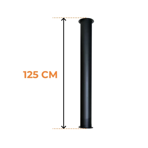 ScandiFlames Toronto Mounting Pipe 125 cm ScandiFlames Toronto Mounting Pipe 125 cm