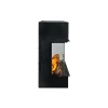 Dimplex Vivente 75 electric built-in fireplace with a flame view from one or multiple sides